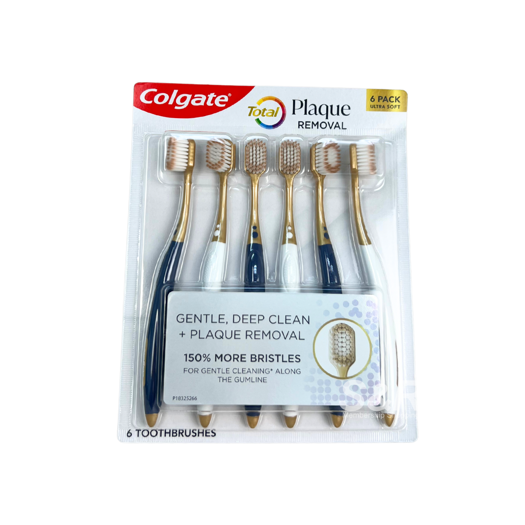 Colgate Total Plaque Removal Ultra Soft Toothbrush 6 pack Colgate Total Plaque Removal Ultra Soft Toothbrush 6 pack
